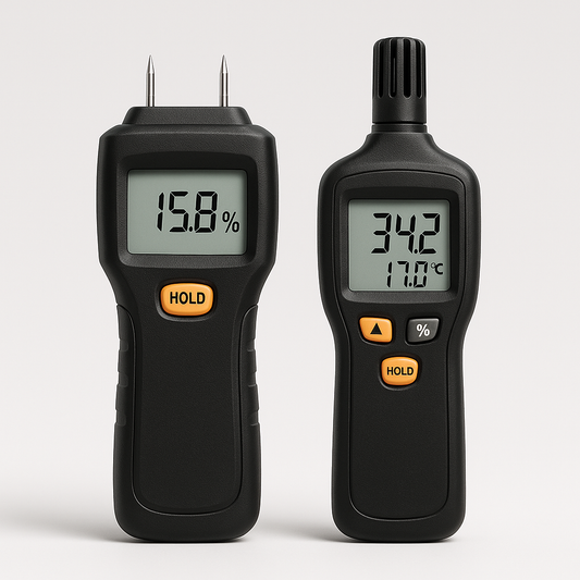 Moisture Meter - Brand A Hygrometer and Moisture Combo